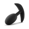 Blush Novelties Luxe Wearable Vibra Slim Plug Medium Black - Unleash Sensual Pleasure with Model No. LWS-PM-BLK