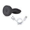 Blush Novelties Anal Adventures Platinum Drive Plug Black - Model ADP-101: Remote Controlled Silicone Anal Toy for Intense Pleasure - Adult Naughty Store