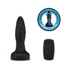 Blush Novelties Anal Adventures Platinum Drive Plug Black - Model ADP-101: Remote Controlled Silicone Anal Toy for Intense Pleasure - Adult Naughty Store