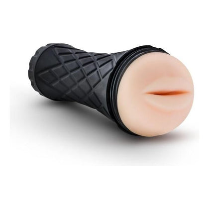 M for Men The Torch Luscious Lips Beige Stroker - Realistic Deep Throat Pleasure Toy for Men - Adult Naughty Store