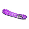 Blush Novelties Mambo Vibe MV-9 Purple Realistic Jelly Vibrator for Women - G-Spot Stimulation and Beyond - Adult Naughty Store