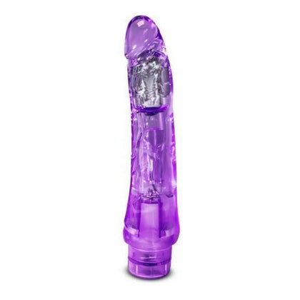 Blush Novelties Mambo Vibe MV-9 Purple Realistic Jelly Vibrator for Women - G-Spot Stimulation and Beyond - Adult Naughty Store