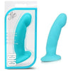 Blush Novelties Luxe Line Cici Pure Silicone Dildo Blue - Ultimate Pleasure for All Genders and Exquisite G-Spot Stimulation - Adult Naughty Store