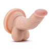 Dr. Skin Mini Cock Beige Dildo - Compact Pleasure for Intense G-Spot and Prostate Stimulation