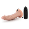 Blush Novelties Dr. Skin Dr. Dave 7.5 Inches Vibrating Cock with Suction Cup - Realistic Beige Pleasure for Him and Her
