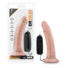 Blush Novelties Dr. Skin Dr. Dave 7.5 Inches Vibrating Cock with Suction Cup - Realistic Beige Pleasure for Him and Her - Adult Naughty Store