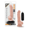 Dr. Skin Dr. Tim 7.5 Inches Vibrating Cock with Suction Cup Beige - Realistic Multi-Speed Pleasure for Intense Satisfaction