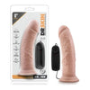 Dr. Skin Dr. Joe 8 Inches Vibrating Cock with Suction Cup - Realistic Pleasure Toy for Men and Women - Beige