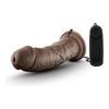 Dr. Skin Dr. Joe 8 Inches Vibrating Cock with Suction Cup - Realistic Chocolate Brown Dildo for Intense Pleasure
