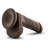 Loverboy Top Gun Tommy Chocolate Brown Realistic Dildo - Model LTG-001 - For Enhanced Pleasure and Satisfaction - Unisex - Ideal for G-Spot and Prostate Stimulation