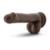 Loverboy Top Gun Tommy Chocolate Brown Realistic Dildo - Model LTG-001 - For Enhanced Pleasure and Satisfaction - Unisex - Ideal for G-Spot and Prostate Stimulation - Adult Naughty Store