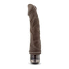 Introducing the Sensational Mr. Skin Vibe 6 8.75 inches Chocolate Brown Realistic Vibrating Dildo - The Ultimate Pleasure Companion for Unforgettable Moments of Intimacy!
