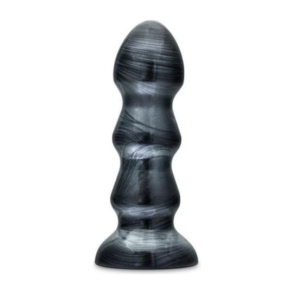 Introducing the Jet Black Jack Carbon Metallic Black Butt Plug - Model JBJ-7B: The Ultimate Pleasure for All Genders and Unforgettable Anal Stimulation - Adult Naughty Store