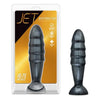 Jet Destructor Carbon Metallic Black Pro-Sized Butt Plug for Advanced Users - Model JDX-9000 - Unisex Anal Pleasure Toy - Adult Naughty Store