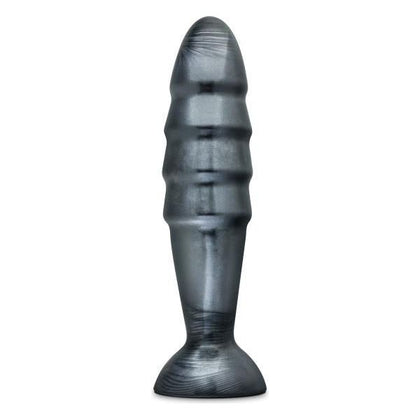 Jet Destructor Carbon Metallic Black Pro-Sized Butt Plug for Advanced Users - Model JDX-9000 - Unisex Anal Pleasure Toy - Adult Naughty Store