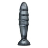 Jet Destructor Carbon Metallic Black Pro-Sized Butt Plug for Advanced Users - Model JDX-9000 - Unisex Anal Pleasure Toy - Adult Naughty Store