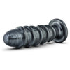 Jet Annihilator Metallic Black Pro Size Butt Plug - The Ultimate Pleasure Experience for Advanced Users - Adult Naughty Store