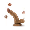 Dr. Skin - Dr. Stephen 6.5in Realistic Dildo with Balls - Medium Skin Tone - Adult Naughty Store