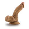 Dr. Skin - Dr. Stephen 6.5in Realistic Dildo with Balls - Medium Skin Tone - Adult Naughty Store