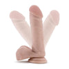 Dr. Skin Dr. William 8in Dildo with Balls - Realistic Beige Light Skin Tone