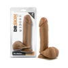 Dr. Skin Dr. William 8in Dildo with Balls - Realistic Medium Skin Tone Pleasure Toy