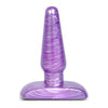 B Yours Small Cosmic Plug - Model CP-001: Unisex Anal Pleasure - Swirly Purple - Adult Naughty Store