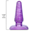 B Yours Cosmic Plug Medium Purple - Model CP-01 - Unisex Anal Pleasure - Adult Naughty Store