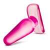 B Yours Eclipse Anal Pleaser Medium Butt Plug - Model EP-500 - Unisex Anal Pleasure Toy - Pink - Adult Naughty Store