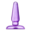 B Yours Eclipse Anal Pleaser Medium Butt Plug - Model EP-500 - Unisex Anal Pleasure Toy - Purple - Adult Naughty Store