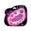 Blush Novelties Sassy 10 Anal Beads - Model S10ABP - Pink - For Sensual Pleasure and Exploration