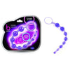 Blush Novelties Basic Anal Beads - Model AB-123 - Unisex Pleasure Toy for Anal Stimulation - Purple