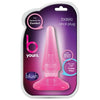 Blush Novelties Basic Anal Plug - Model BAP-01 - Unisex Anal Pleasure Toy - Pink - Adult Naughty Store