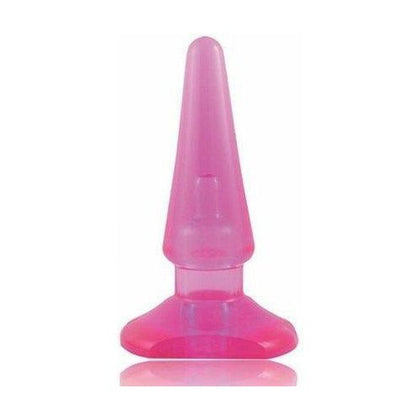 Blush Novelties Basic Anal Plug - Model BAP-01 - Unisex Anal Pleasure Toy - Pink - Adult Naughty Store