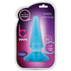 Blush Basic Anal Plug Blue - Model BAP-01: Unleash Your Sensual Desires - Adult Naughty Store