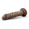 Dr. Skin Realistic Cock Basic 7.5 inches Chocolate Brown Dildo for Sensual Pleasure