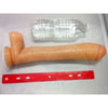 Hung Rider Lil John 13 inches Beige Dildo - The Ultimate Pleasure Experience for Adventurous Riders