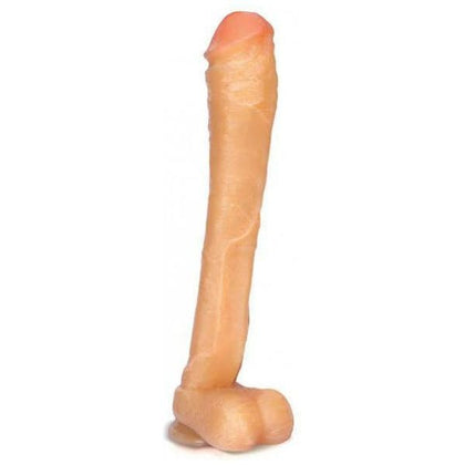 Hung Rider Lil John 13 inches Beige Dildo - The Ultimate Pleasure Experience for Adventurous Riders