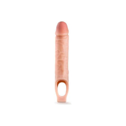 Blush Novelties Performance 10-Inch Cock Sheath Penis Extender - Model XJ-5000 - Male - Enhances Length and Girth - Beige - Adult Naughty Store