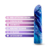 Blush Novelties Limited Addiction Mesmerize Power Vibe Azure - Rechargeable Vibrating Pleasure for Women - Adult Naughty Store