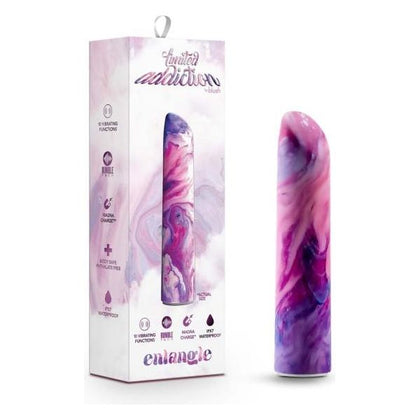 Blush Novelties Limited Addiction Entangle Power Vibe Lilac - Rechargeable Vibrator BN27540 - Women's Clitoral and G-Spot Stimulation - Multi-Colored - Adult Naughty Store