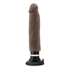 Introducing the Sensa Feel Magnum Vibrating Dong Chocolate Brown - The Ultimate Pleasure Companion for Unforgettable Moments