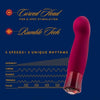 Blush Novelties Oh My Gem Classy Garnet Red G-Spot Vibrator