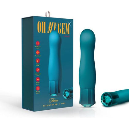 Blush Novelties Oh My Gem Fierce Blue Topaz Rechargeable G-Spot Vibrator - Ultimate Pleasure for Women

Introducing the Exquisite Blush Novelties Oh My Gem Fierce Blue Topaz Rechargeable G-Sp - Adult Naughty Store