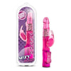 Blush Novelties Romping Rabbit RR-101 Fuchsia Pink G-Spot Clitoral Vibrator - The Ultimate Beginner's Pleasure Companion - Adult Naughty Store