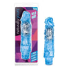 Blush Novelties Wild Ride Vibrating Dong - Blue: The Ultimate Pleasure Experience for All Genders and Intense Stimulation in a Captivating Blue Hue
