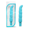 Blush Novelties Purity G Silicone Vibrating G-Spot Vibe - Aqua Blue - Adult Naughty Store