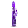 Blush Novelties B Yours Beginner's Bunny Purple Rabbit Vibrator - Petite-Sized Pleasure for Women's Clitoral Stimulation