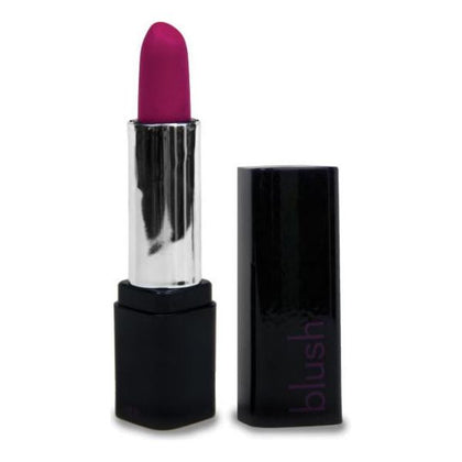 Introducing the Luxe Pleasure Collection: Rose Lipstick Vibe - Model LSV-001 - For Women - Clitoral Stimulation - Black