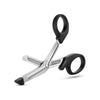 Blush Novelties Temptasia Safety Scissors Black - Essential Bondage Tool for Safe and Easy Rope Release - Model TS-001 - Unisex - Versatile Pleasure Aid - Black