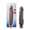 Blush Novelties Home Wrecker 9 inches Realistic Vibrator - Brown - Adult Naughty Store